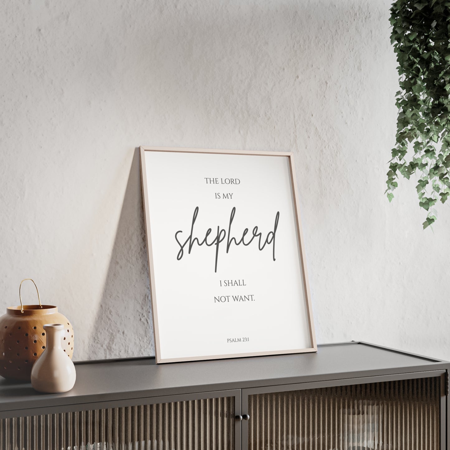 The Lord Is My Shepherd Wall Art
