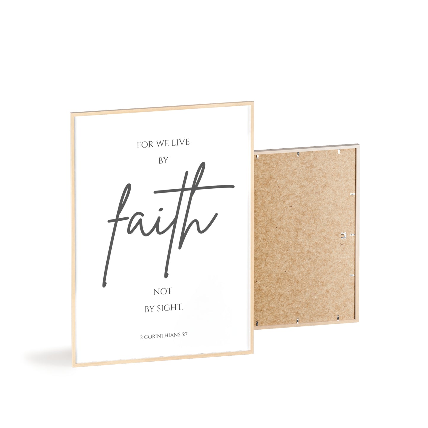 Walk by Faith Wall Art