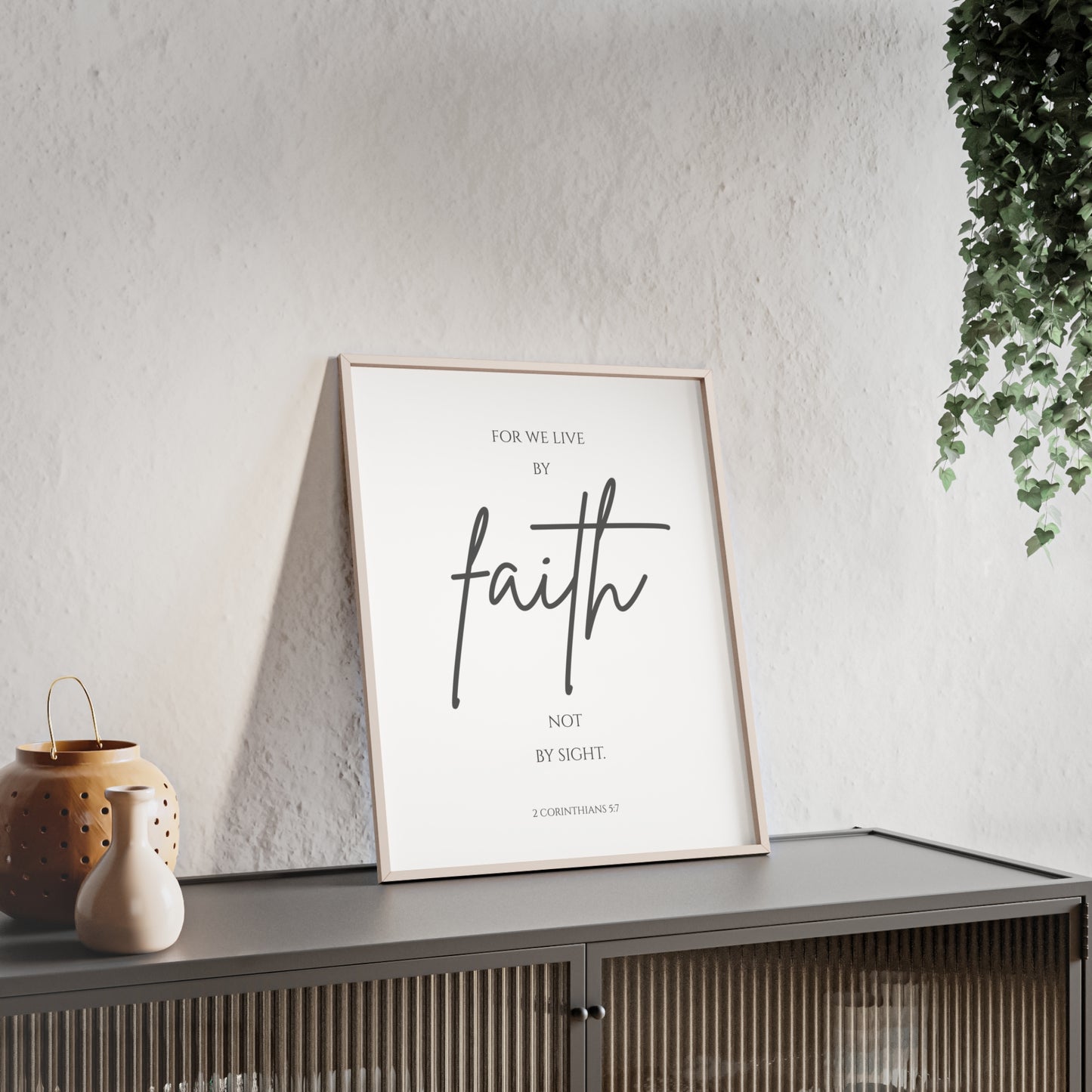 Walk by Faith Wall Art