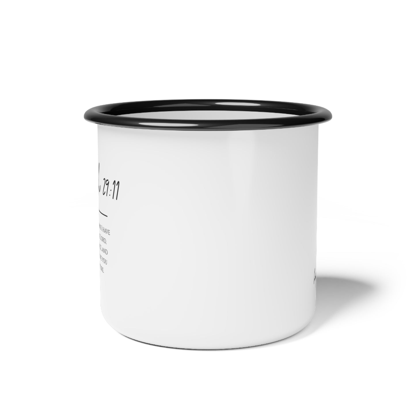 Jeremiah 29:11 Bible Verse Camping Mug