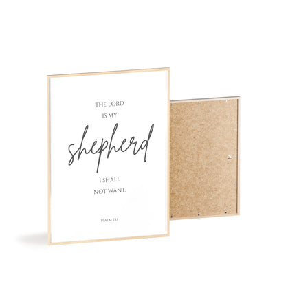 The Lord Is My Shepherd Wall Art