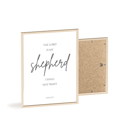 The Lord Is My Shepherd Wall Art