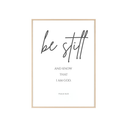 Be Still and Know Wall Art