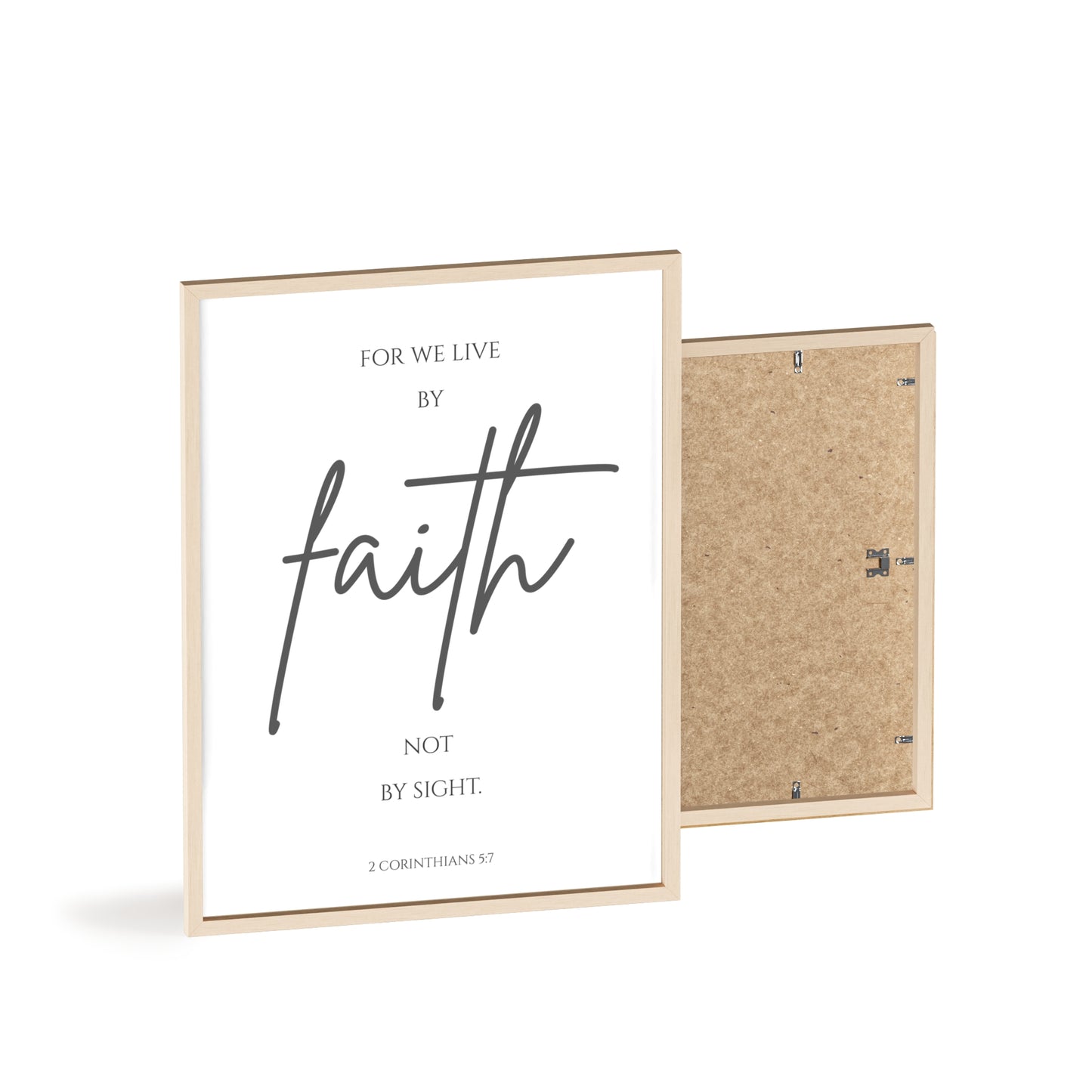 Walk by Faith Wall Art