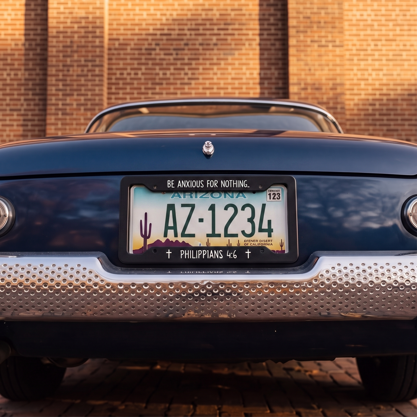 Be Anxious for Nothing License Plate Frame