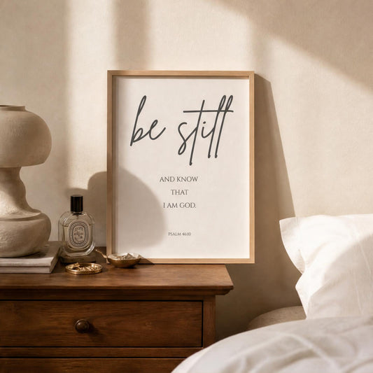 Be Still and Know Wall Art