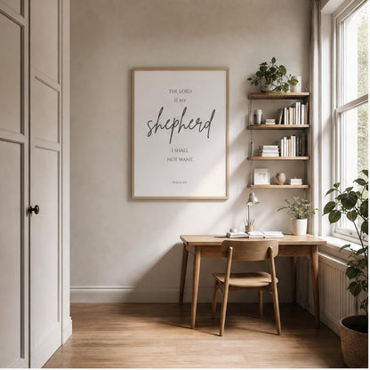The Lord Is My Shepherd Wall Art