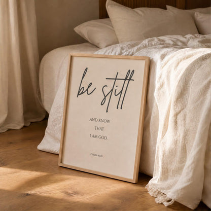 Be Still and Know Wall Art